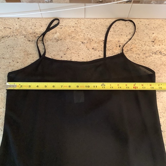 Donna Ricco Black Cap Sleeve Gown NWOT Size 14 Cocktail - Picture 8 of 10